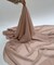 Light Mocha Tan Matte Chiffon Fabric by the Yard, 58" Wide Lightweight Sheer Draping Fabric for Chuppah, Wedding Arch, Table Runner